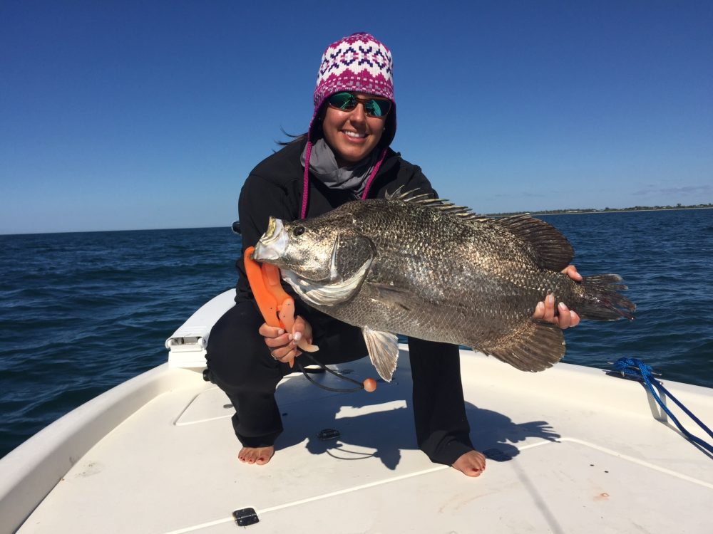 Sight Casting To Tripletail In Southwest Florida - SheFishes2